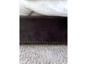 TOV Furniture Dark Gray Velvet Tufted Queen Size Bed With Mattress