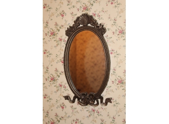Small Mirror With Bow Frame