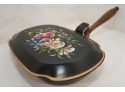 Vintage Nascho Floral Hand Painted Crumb Catcher