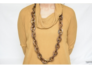 Chunky Wood Necklace  #84