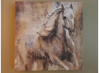16 X 16 Oil On Canvas Print 'The Horse'