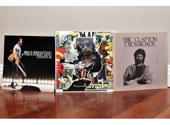 Springsteen, Dylan, Clapton Rock Booklets