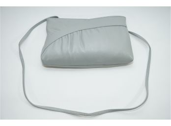 Vintage Ande Grey Leather Hand Bag