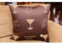 A Cocktail Throw Pillow