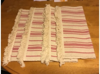 4 IKEA Giant Placemats With Fringes