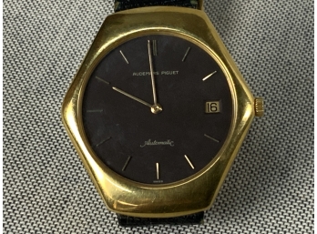 Audemars Piguet 18k Yellow Gold Hexagon Case Wristwatch