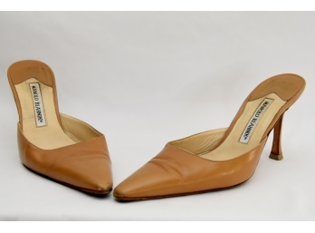 Manolo Blahnik Mule Woman's Shoes Size 37