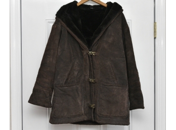 Eoman's Leather Coat - Size Sm