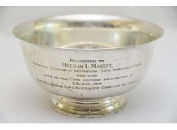 Cartier Sterling Silver Award Bowl - 996g