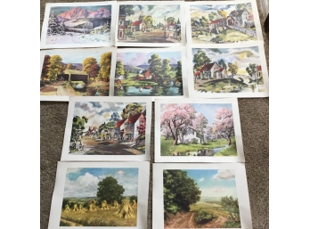 Collection Of Prints From Various Artists