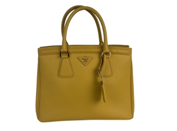 Prada Mustard Yellow Replica Handbag