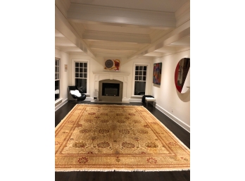 Hand Knotted  Safaveieh 12'x17' Persian Rug Paid $22,000