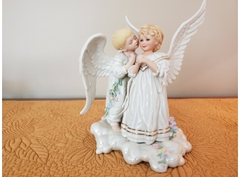 Lenox Angel Kisses Figurine