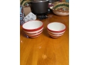 Lot Of Kitchen Items Include Pot, Bowls, Tumblers, Baskets, Baking Dish Etc