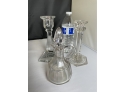 Lot Includes Vintage Crystal & Glass Mix