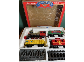 The Classic Rail 26 Piece Train Set With Box