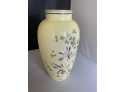 Pair Of Milk Glass Decorative Vases And Vintage Teleflora Gift Vase