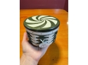 Longaberger Peppermint Twist Basket With 4 Coasters New