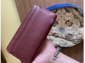 Stunning Vintage Petit Handbag, Beautiful Pin And A Leather Wallet