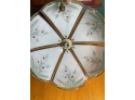 Beautiful Hanging Lamp Decorated With Flowers