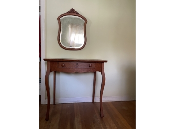 Antique Vanity With Mirror Hegel Furniture
