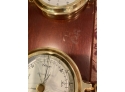Wall Hanging West Marine Clock & Barometer Set
