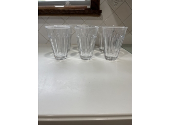 Six Large Ralph Lauren Drinking Glasses
