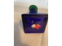 Cobalt Blue Art Glass Made In Italy