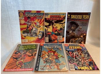 6 Vintage Comic Books
