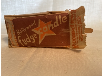 1971 Hollywood Fudge Candle