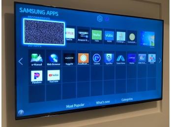 Samsung 55' Flatscreen Smart TV - July 2014
