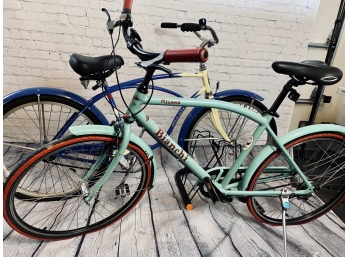 Pair Of Mens Bicycles - Schwinn And Bianchi