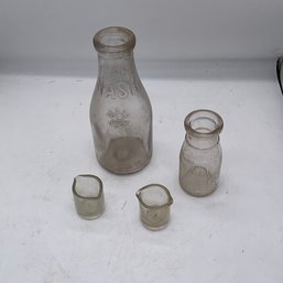65 Vintage Milk Bottles