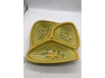 MCM Serving Platter With Handles