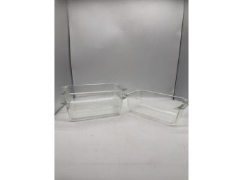 Three Pyrex Dishes