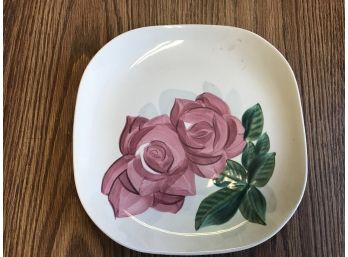 Lot 4 Porcelain Plates Redwing Etc