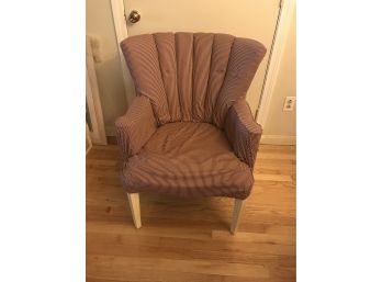 #42 Re Covered Upholstered Living Room Chair