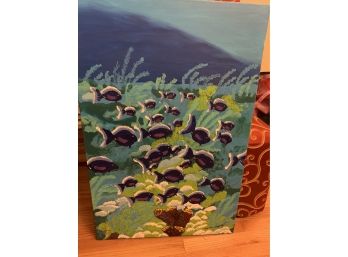 #68 Oil On Canvas Fish