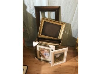 #144 Box Lot Of Frames