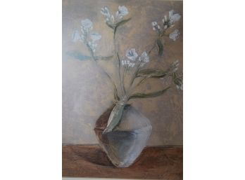 #85 Farralli Print Flowers In Vase
