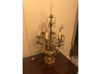 Hollywood Regency 7 Lite Urn Lamp #12