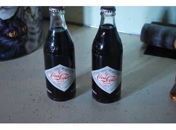 2 -  125th Year Coke Anniversary Collector Bottles -128