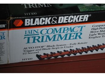 Black And Decker Compact Hedge Trimmer