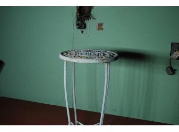 Iron Side Table Or Plant Stand