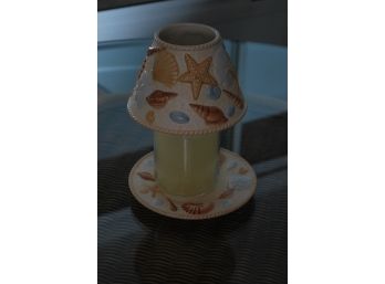 Candle Holder With New Candle -37