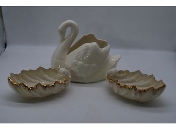 Lot Of 2 Lenox Bowls And A Swan - 5
