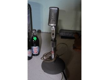 Vintage Realistic Microphone 112