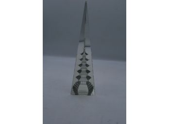 Pyramid Shaped Cut Crystal-19