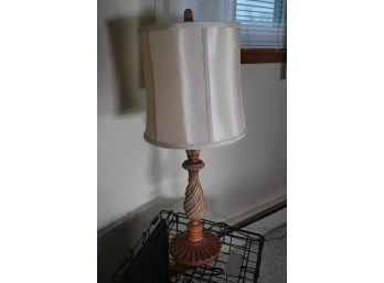 Wood Lamp With Shade - 60