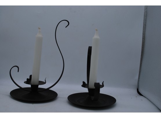 Colonial Like Candle Holders - 16